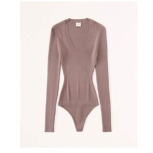 Abercrombie Scoopneck Sweater Bodysuit